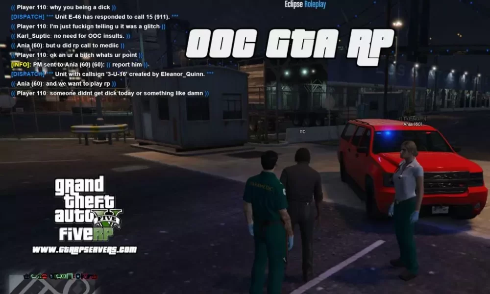 What does OOC mean in GTA RP?