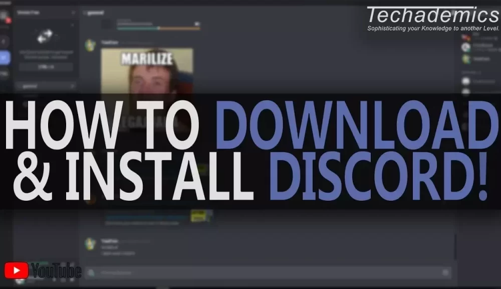 How to download and install discord?