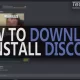 How to download and install discord?