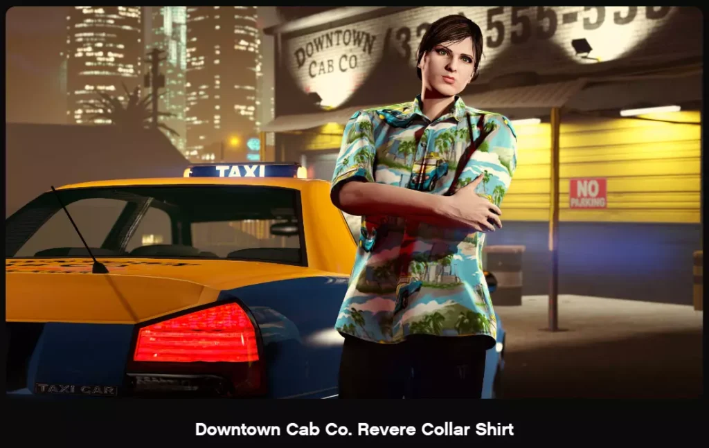 Downtown Cab Co Revere Collar Shirt 