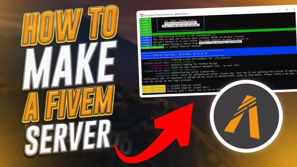 How to make your own FiveM server just in 10 minutes