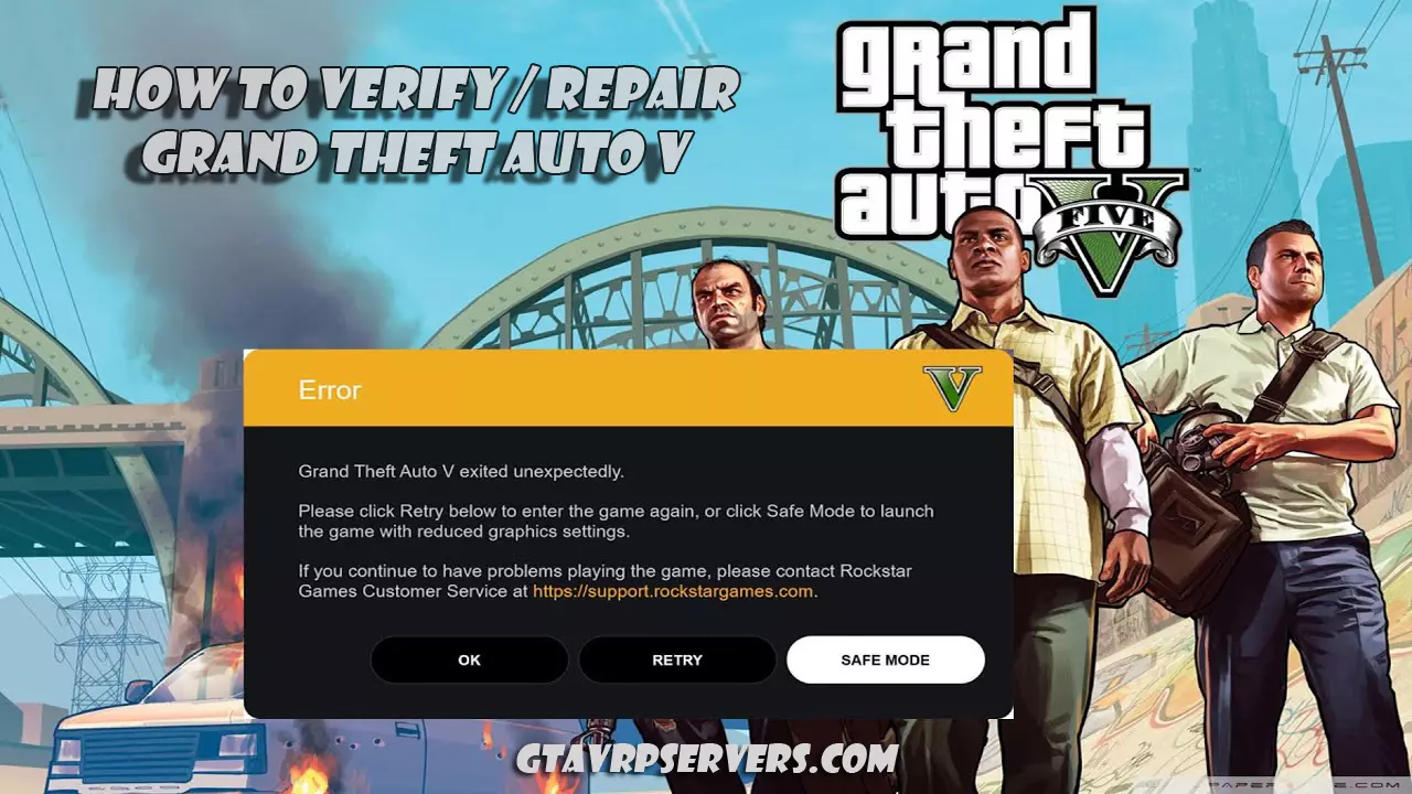 How To Verify / Repair GTA V (Grand Theft Auto V)