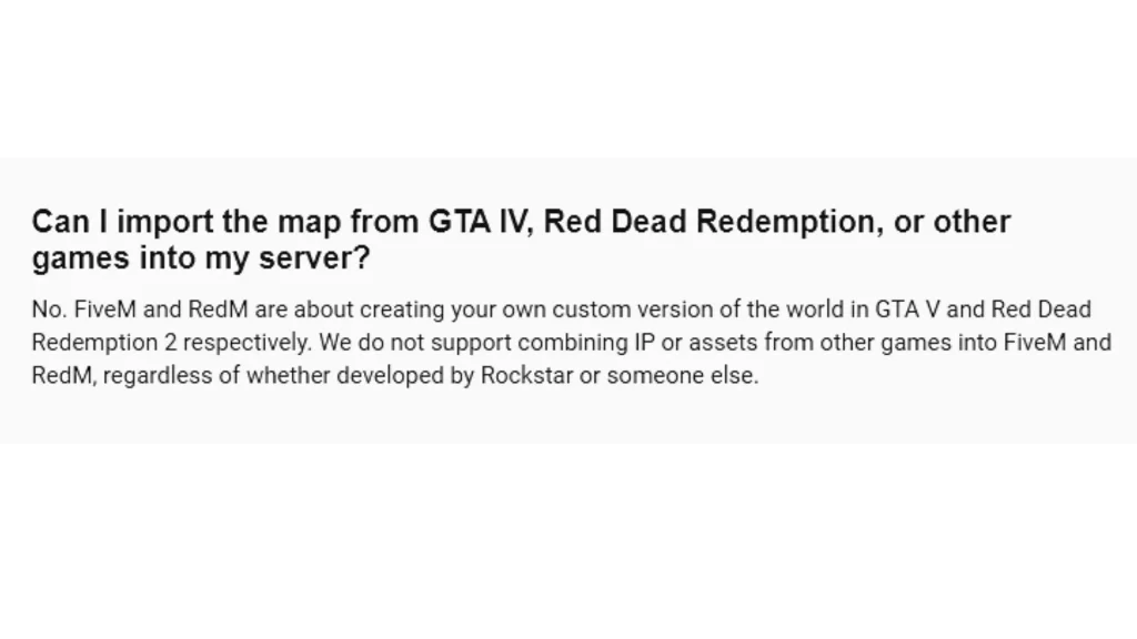 Rockstar Games Implements Changes to FiveM GTA 5 RP Servers